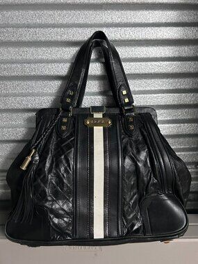 L.A.M.B Rocksteady Leather Satchel Handbag By Gwen Stefani